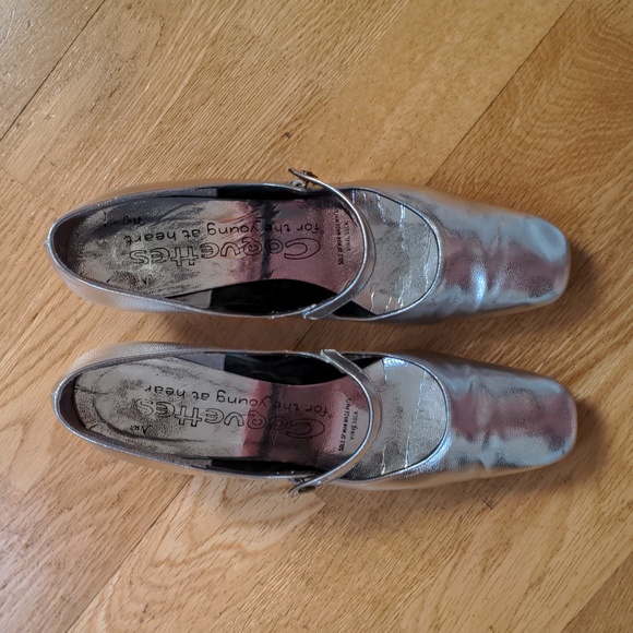 VINTAGE 60s Mary Jane heels, size 8 narrow - Picture 4 of 8